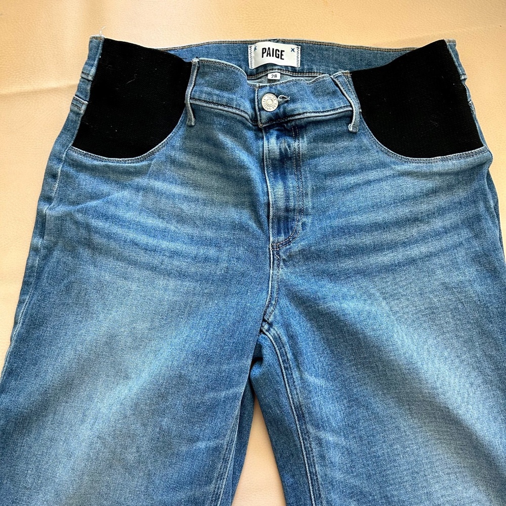 PAIGE DENIM Maternity "Anessa" Jeans, size 28